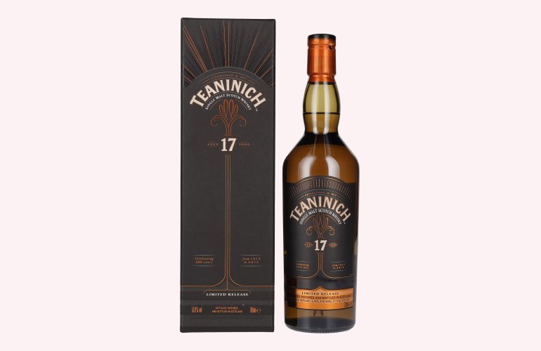 Teaninich 17 Years Old Single Malt Scotch Whisky Limited Release 2017 55,9% Vol. 0,7l in geschenkverpakking