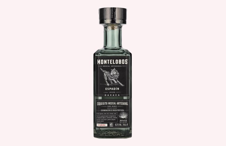 Montelobos ESPADÍN Joven 100% Agave Mezcal Artesanal 43,2% Vol. 0,7l