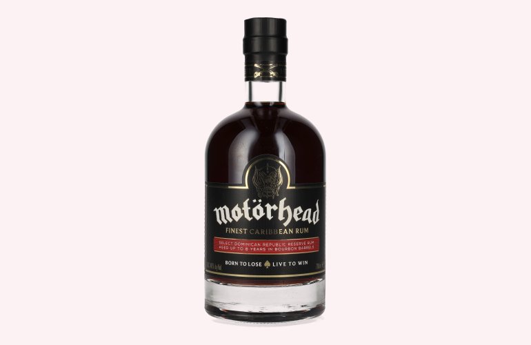 Motörhead Finest Caribbean Rum 40% Vol. 0,7l