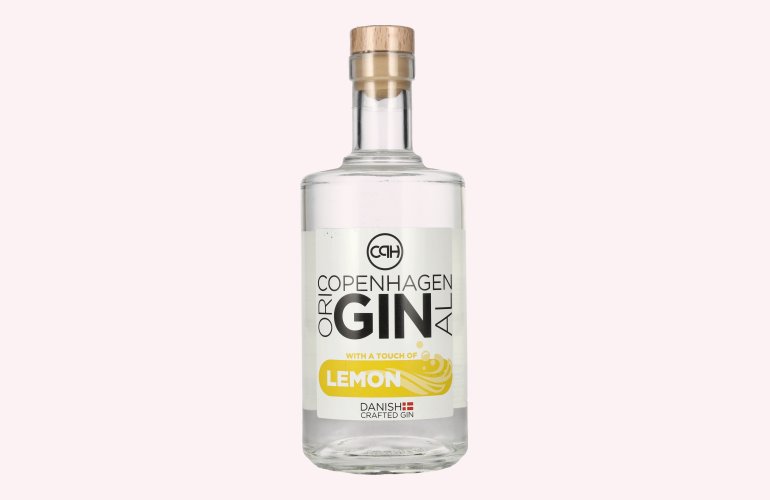 Copenhagen oriGINal Gin with a touch of LEMON 39% Vol. 0,7l