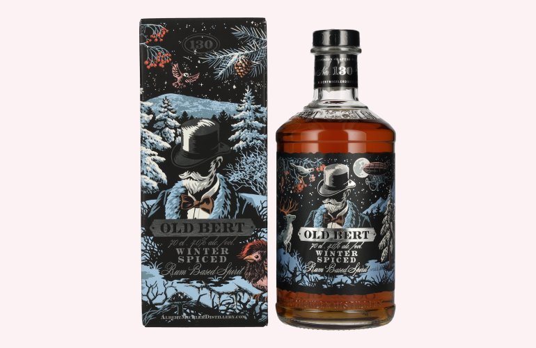 OLD BERT Winter Spiced Spirit Drink 40% Vol. 0,7l in geschenkverpakking