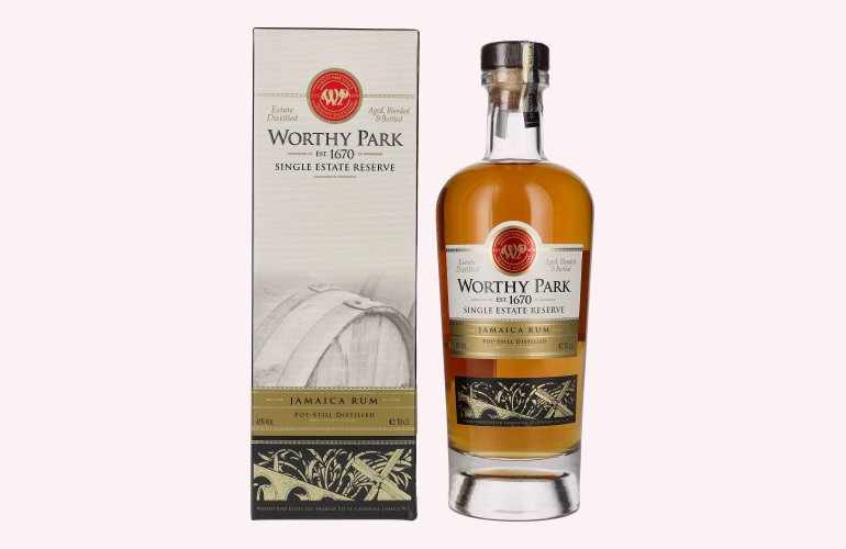 Worthy Park Single Estate Reserve Jamaica Rum 45% Vol. 0,7l in geschenkverpakking