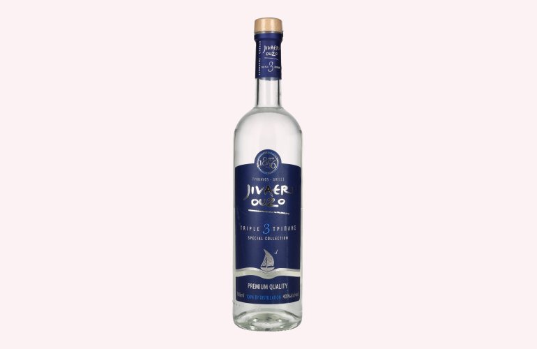 Jivaeri Ouzo Triple Distilled Special Collection 40% Vol. 0,7l