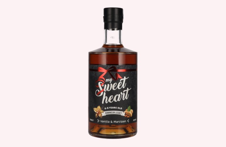 My Sweet Heart Dominican Legacy Vanilla & Marzipan 40% Vol. 0,7l