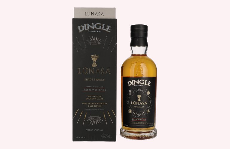 Dingle LÚNASA Single Malt Irish Whiskey Triple Distilled 50,5% Vol. 0,7l in geschenkverpakking