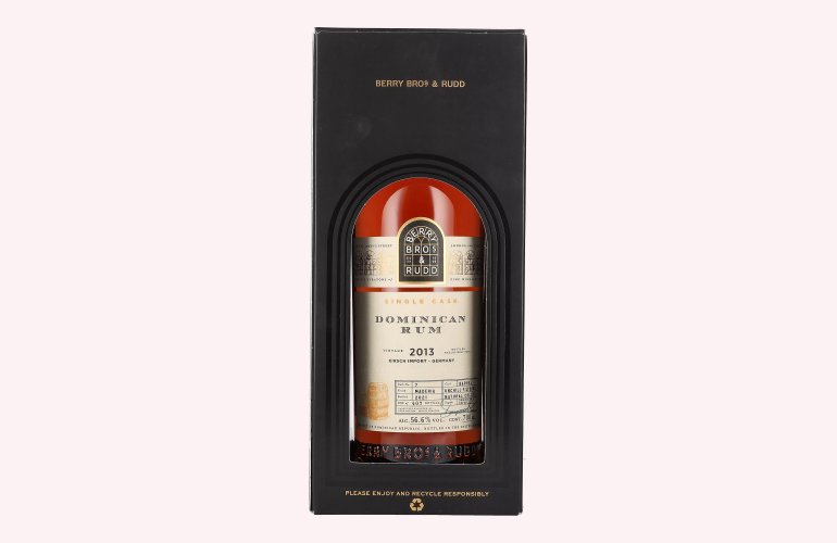 Berry Bros. & Rudd DOMINICAN Single Cask Rum 2013 56,6% Vol. 0,7l en boîte cadeau