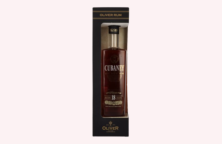 Ron Cubaney SELECTO 18 Sistema Solera 38% Vol. 0,7l en boîte cadeau