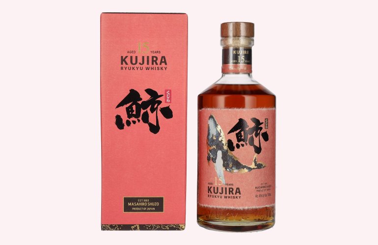 Kujira Ryukyu 15 Years Old Single Grain Whisky 43% Vol. 0,7l in geschenkverpakking