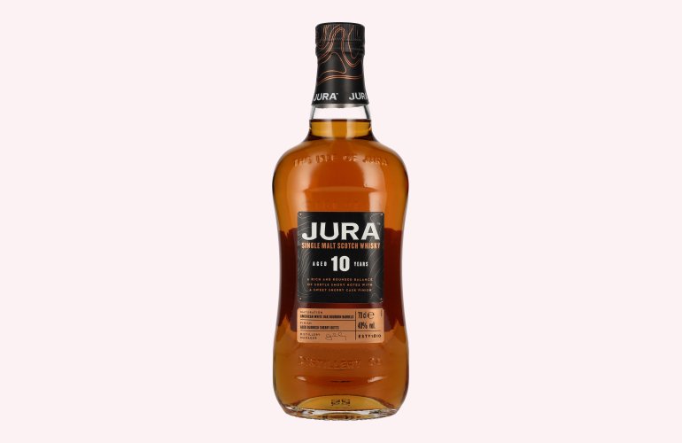 Jura 10 Years Old Single Malt Scotch Whisky 40% Vol. 0,7l