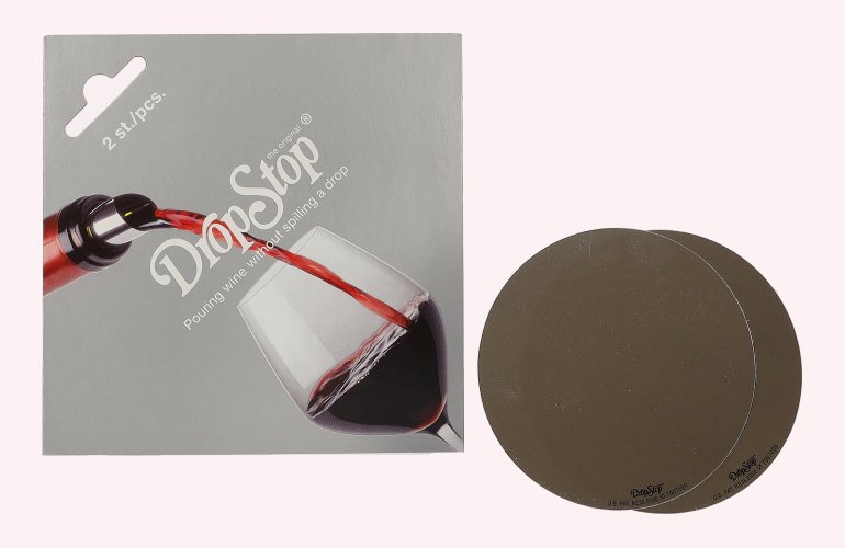 DropStop Insert pour bouteille de vin 2er-Set