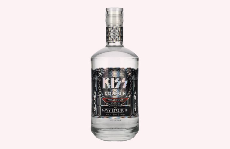 Kiss COLD GIN Navy Strength 57% Vol. 0,7l