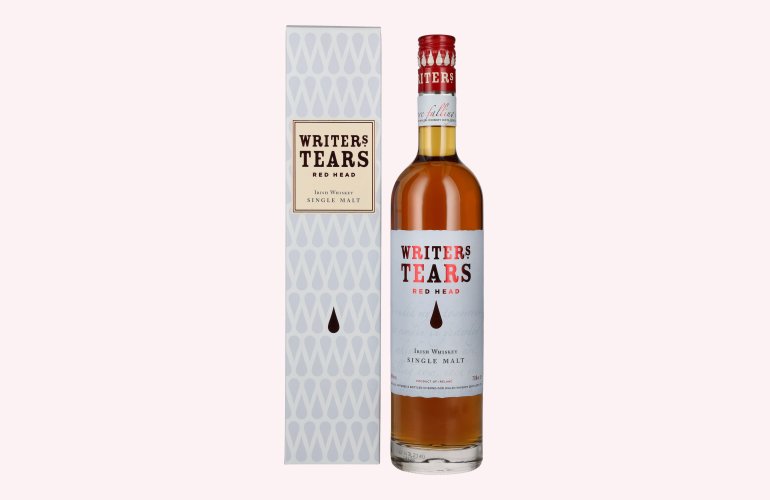 Writer's Tears RED HEAD Irish Single Malt Whiskey 46% Vol. 0,7l en boîte cadeau