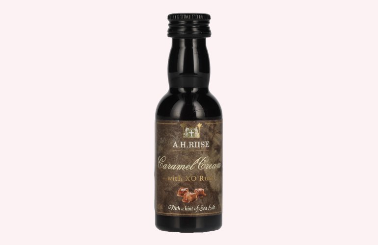 A.H. Riise Caramel-Cream-Liqueur PET 17% Vol. 0,05l