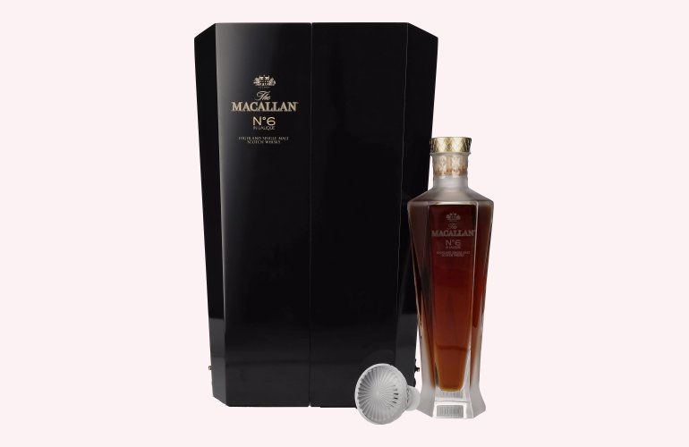 The Macallan No. 6 in Lalique Decanter 43% Vol. 0,7l en boîte cadeau