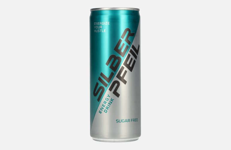 SILBERPFEIL Energy Drink SUGAR FREE 0,25l Dose