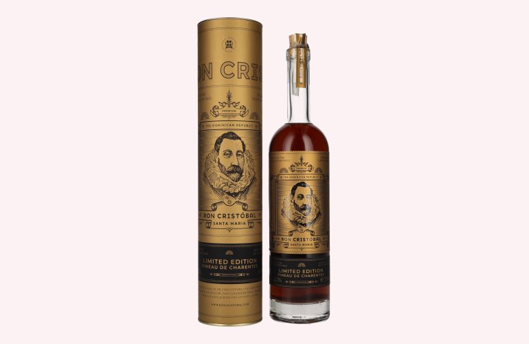 Ron Cristóbal Santa Maria Pineau de Charentes Limited Edition 42% Vol. 0,7l in Geschenkbox