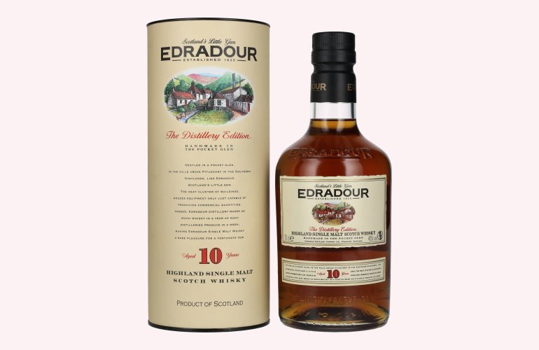 Edradour 10 Years Old 40% Vol. 0,7l en boîte cadeau