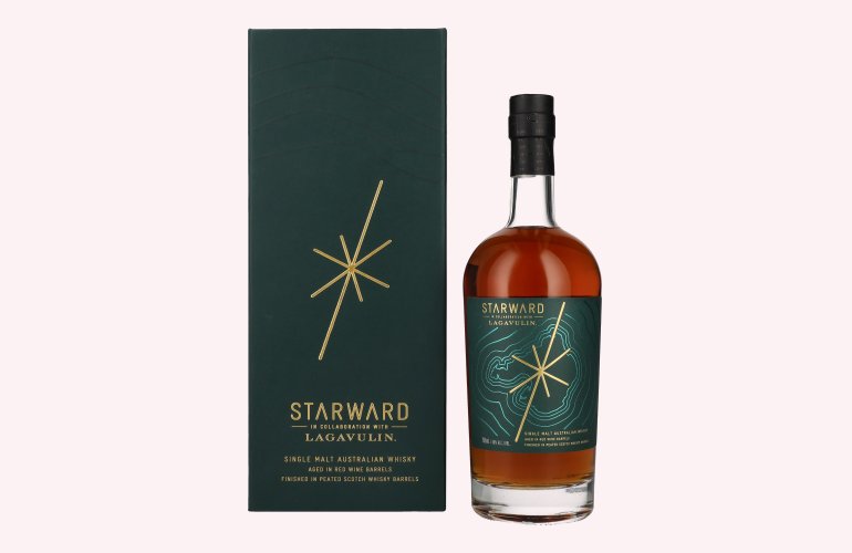 Starward LAGAVULIN Single Malt Australian Whisky 48% Vol. 0,7l in geschenkverpakking