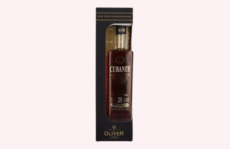 Ron Cubaney TESORO 25 Sistema Solera 38% Vol. 0,7l in geschenkverpakking