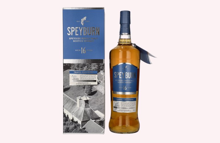 Speyburn 16 Years Old Speyside Single Malt TRAVEL EXCLUSIVE 43% Vol. 1l en boîte cadeau