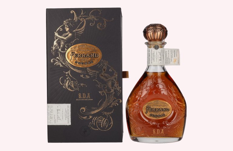 Cognac Ferrand Sélection des Anges Grande Champagne Cognac 41,8% Vol. 0,7l in geschenkverpakking