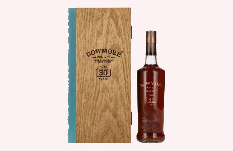 Bowmore 30 Years Old Islay Single Malt 45,3% Vol. 0,7l in Holzkiste