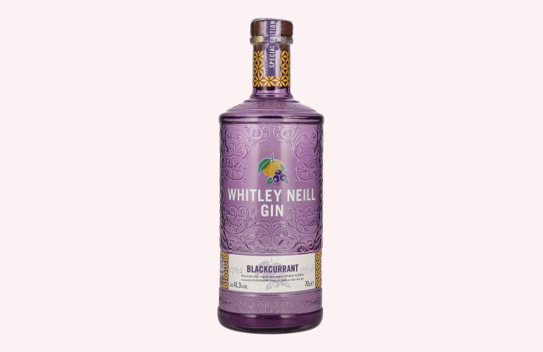 Whitley Neill BLACKCURRANT GIN 41,3% Vol. 0,7l