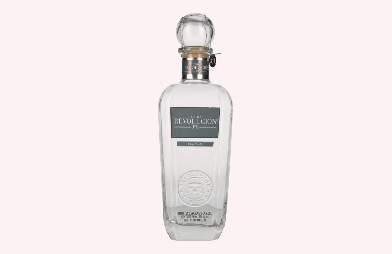 Tequila REVOLUCIÓN BLANCO 100% de Agave Azul 35% Vol. 0,7l