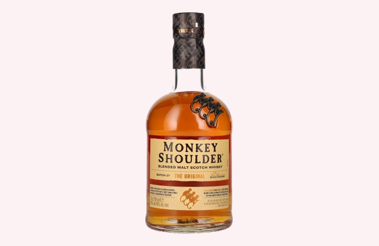 Monkey Shoulder THE ORIGINAL Blended Malt Batch 27 40% Vol. 0,7l