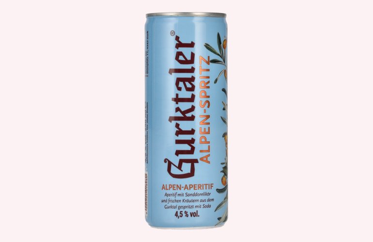 Gurktaler Alpen-Spritz Aperitif 4,5% Vol. 0,25l Dose