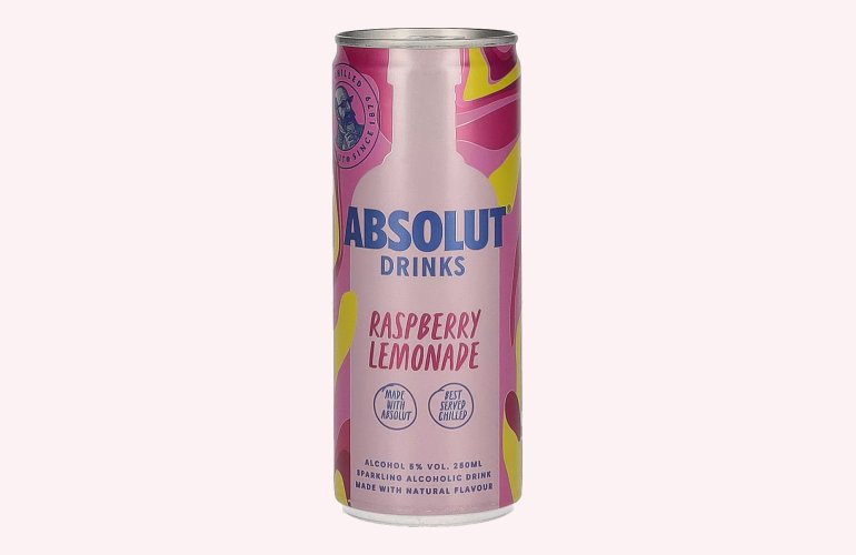 Absolut Raspberry 5% Vol. 12x0,25l Dosen