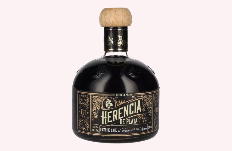 Herencia de Plata LICOR DE CAFÉ al Tequila 100% Agave 30% Vol. 0,7l