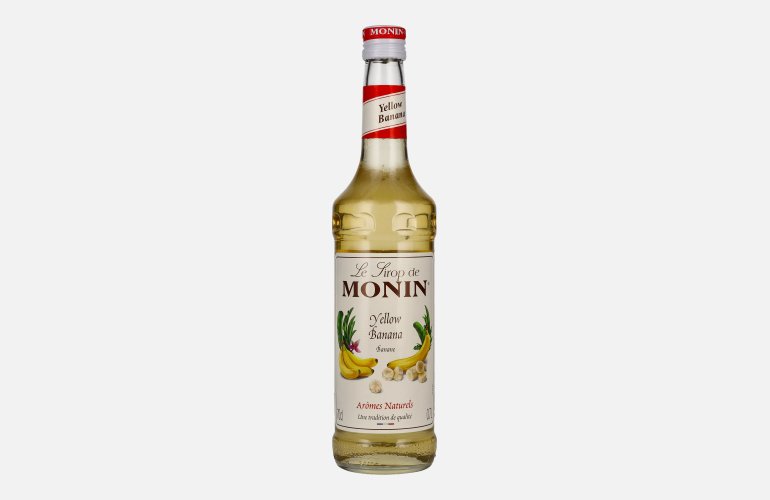 Le Sirop de Monin GELBE BANANE 0,7l