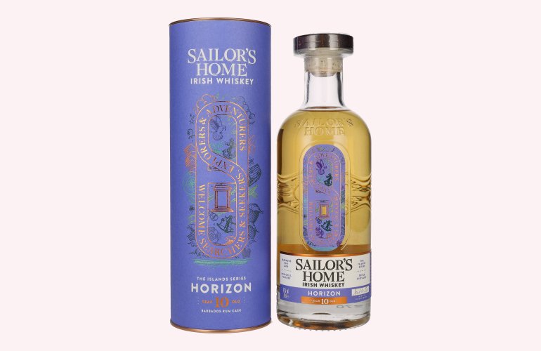 Sailor's Home HORIZON 10 Years Old Rum Cask Finish 43% Vol. 0,7l in geschenkverpakking