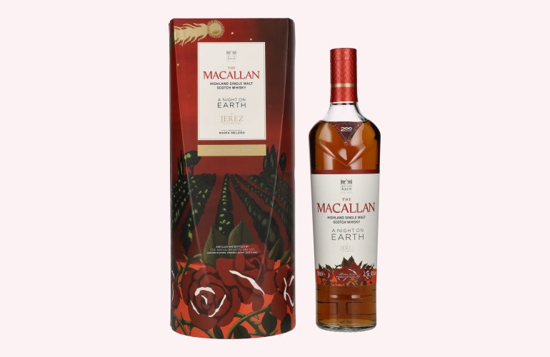 The Macallan A NIGHT ON EARTH JEREZ 43% Vol. 0,7l in geschenkverpakking