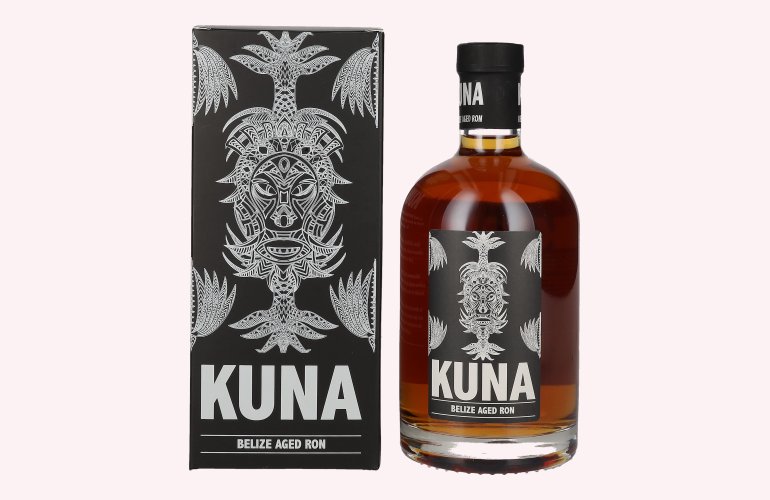 Kuna Belize Aged Ron 40% Vol. 0,7l en boîte cadeau