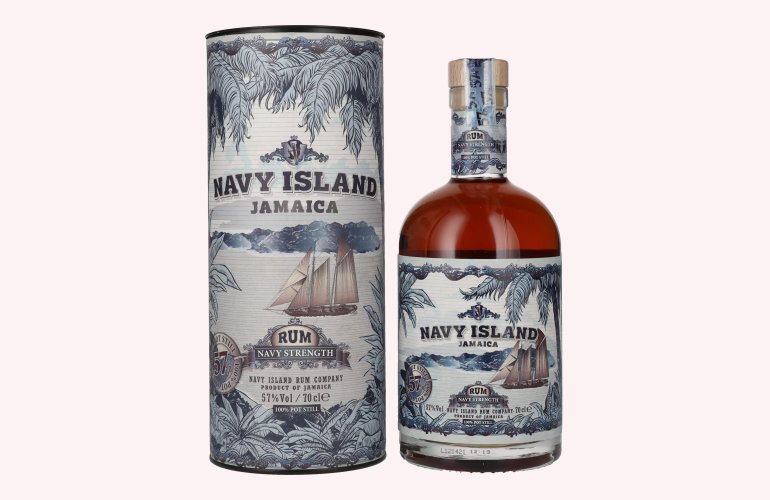 Navy Island JAMAICA Navy Strength Rum 57% Vol. 0,7l in geschenkverpakking