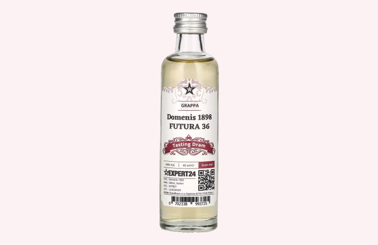 Domenis 1898 FUTURA 36 Grappa Riserva 40% Vol. 0,04l