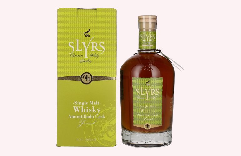 Slyrs Single Malt Whisky Amontillado Cask 46% Vol. 0,7l in geschenkverpakking