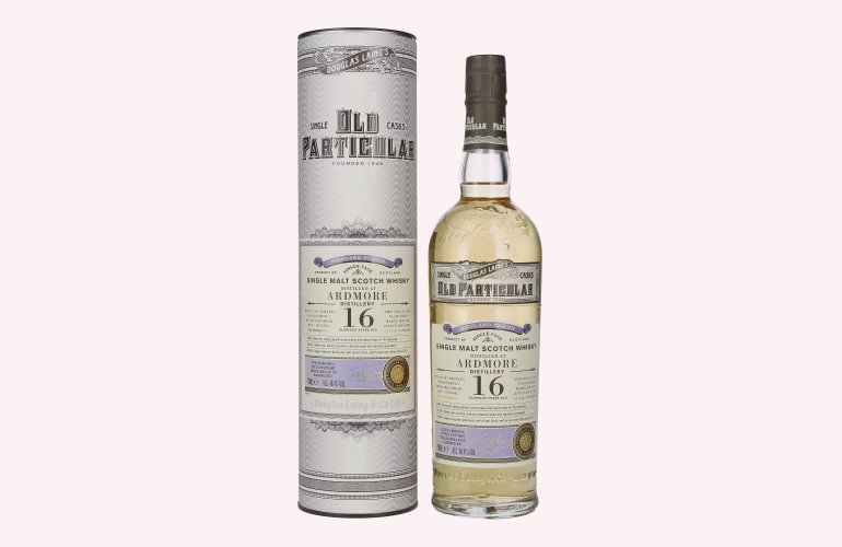 Douglas Laing OLD PARTICULAR Ardmore 16 Years Old Single Cask Malt 2003 48,4% Vol. 0,7l en boîte cadeau