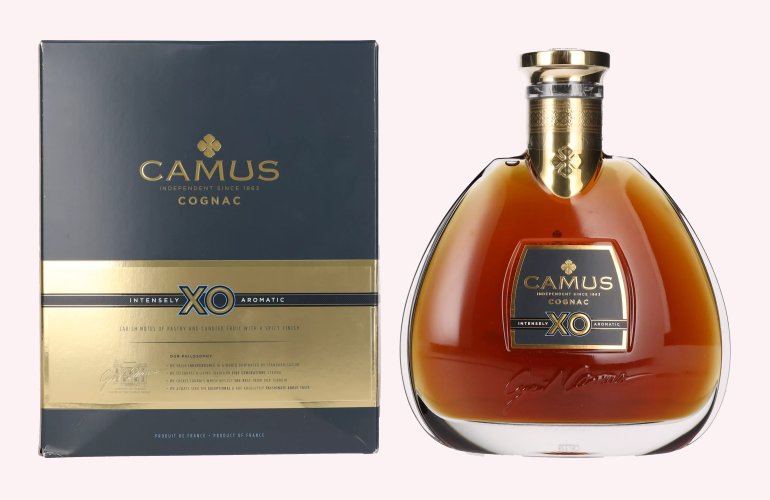 Camus XO Intensely Aromatic Cognac 40% Vol. 0,7l in geschenkverpakking