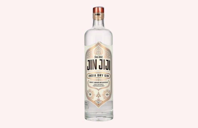 Jin Jiji India Dry Gin 43% Vol. 0,7l