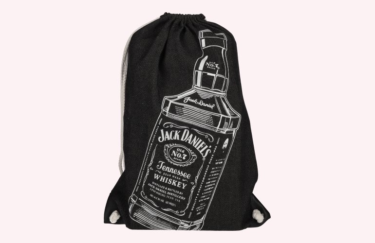 Jack Daniel's Sportbeutel mit Flaschenaufdruck