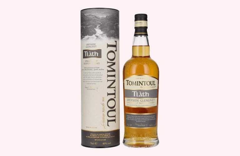 Tomintoul Tlàth Single Malt Scotch Whisky 40% Vol. 0,7l en boîte cadeau