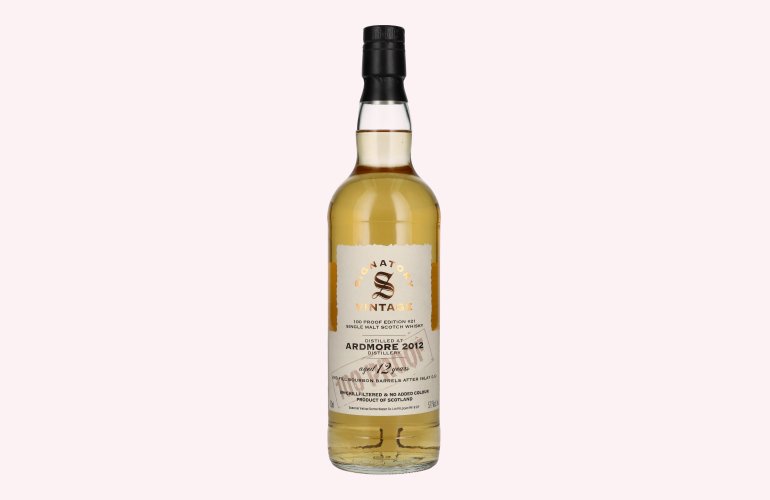 Signatory Vintage 100 Proof Edition ARDMORE 12 Years Old Single Malt #21 2012 57,1% Vol. 0,7l