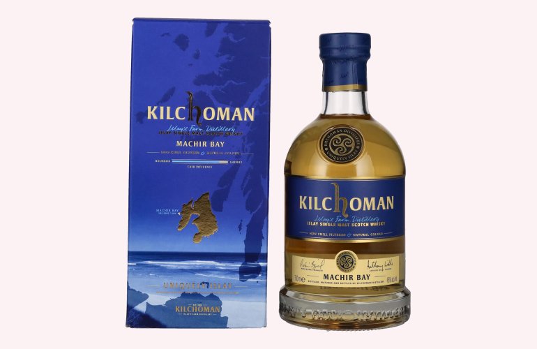 Kilchoman MACHIR BAY Islay Single Malt Scotch Whisky 46% Vol. 0,7l en boîte cadeau