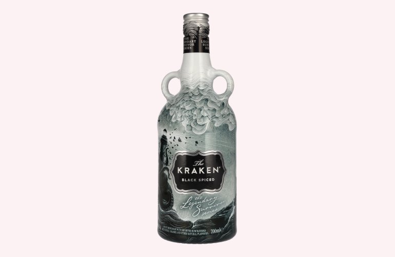 The Kraken Black Spiced The Legendary Survivor Series 40% Vol. 0,7l