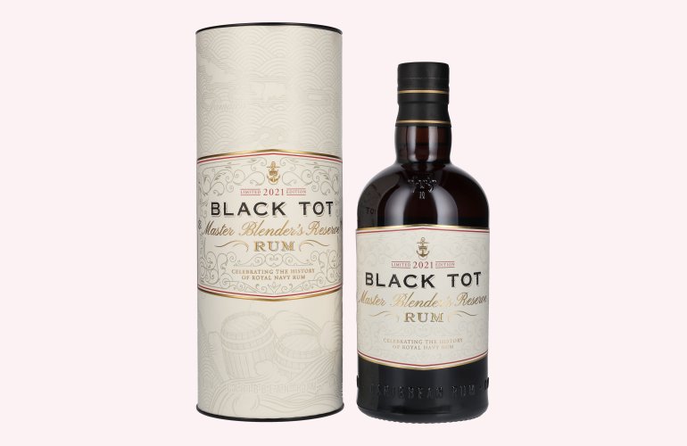 Black Tot Master Blender's Reserve Rum Limited Edition 2021 54,5% Vol. 0,7l in geschenkverpakking