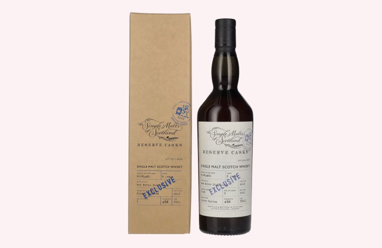 The Single Malts of Scotland BEN NEVIS Reserve Casks 2013 48% Vol. 0,7l in geschenkverpakking