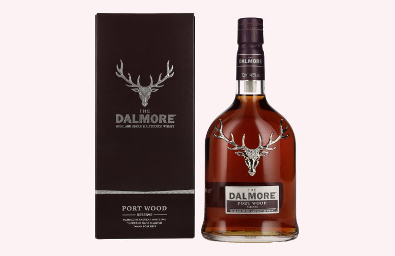 The Dalmore PORT WOOD RESERVE Highland Single Malt Scotch Whisky 46,5% Vol. 0,7l in geschenkverpakking